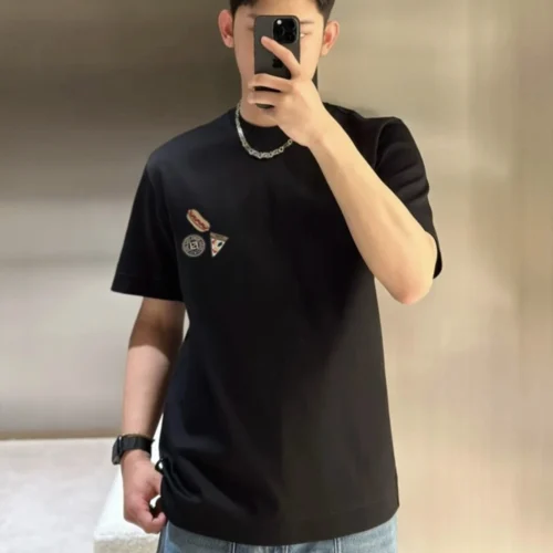 フェンディ コットン Fendilicious Tシャツ ブラック - 画像 (5)