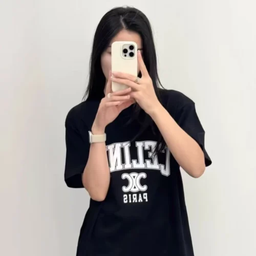セリーヌ ルーズTシャツ コットンジャージー - 画像 (5)